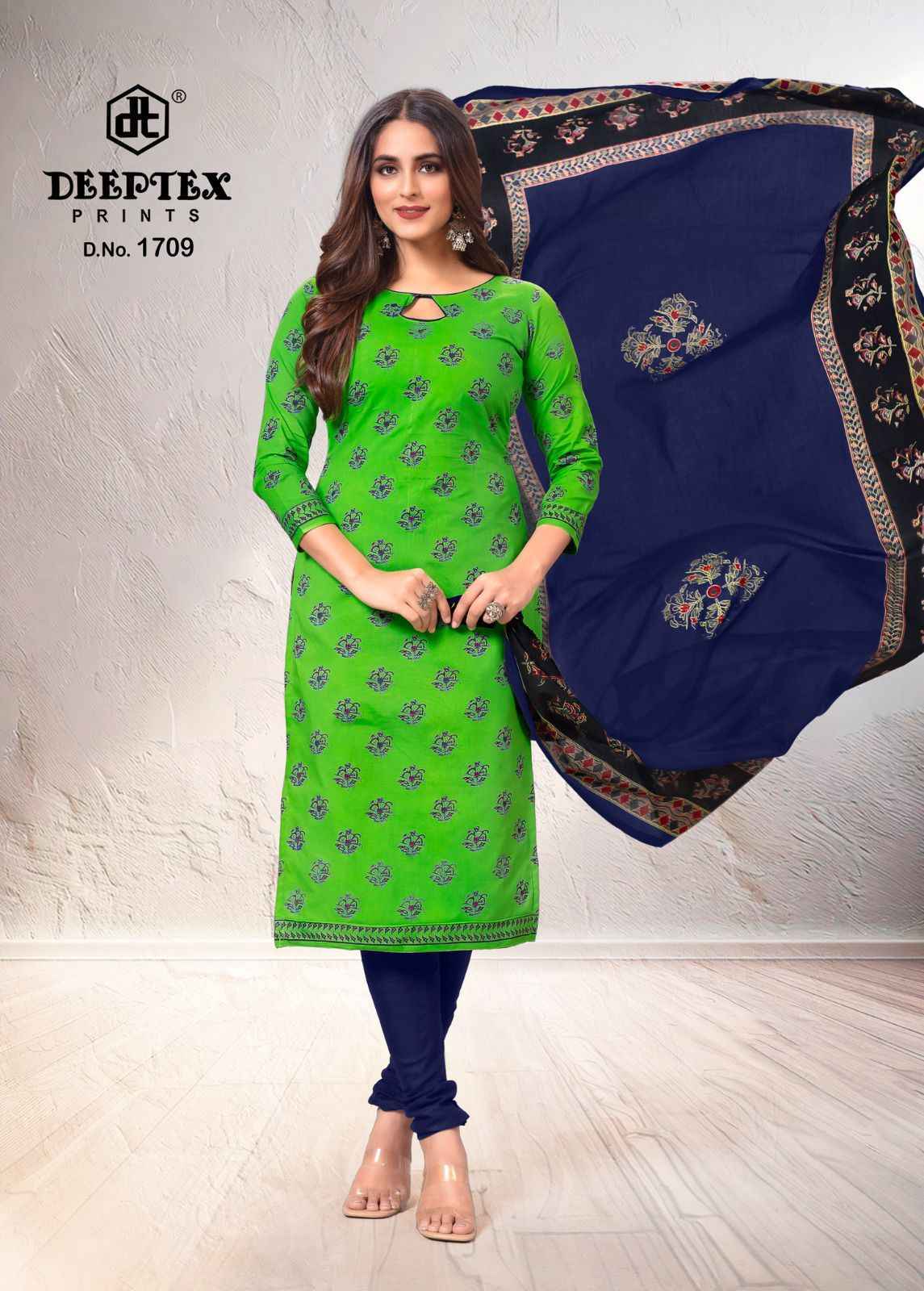 Deeptex Tradition Vol-17 Cotton Dress Material (10 pcs Catalogue)