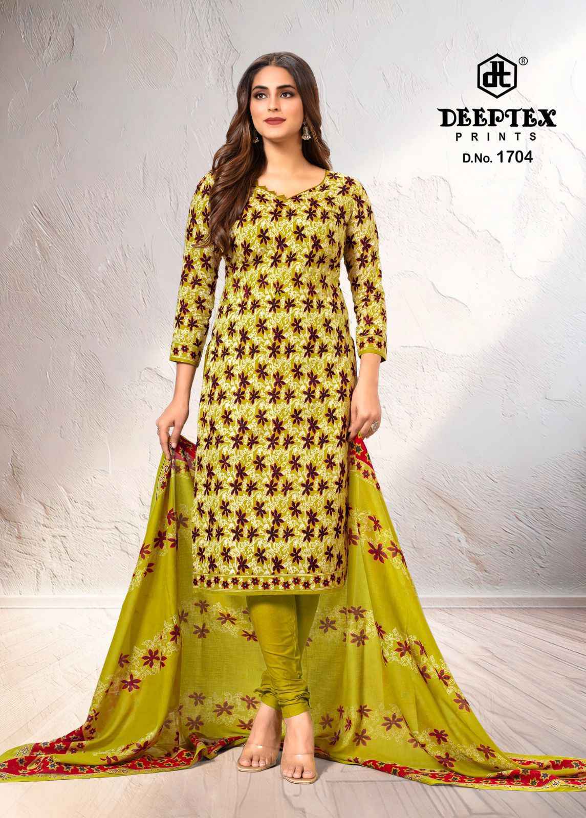 Deeptex Tradition Vol-17 Cotton Dress Material (10 pcs Catalogue)