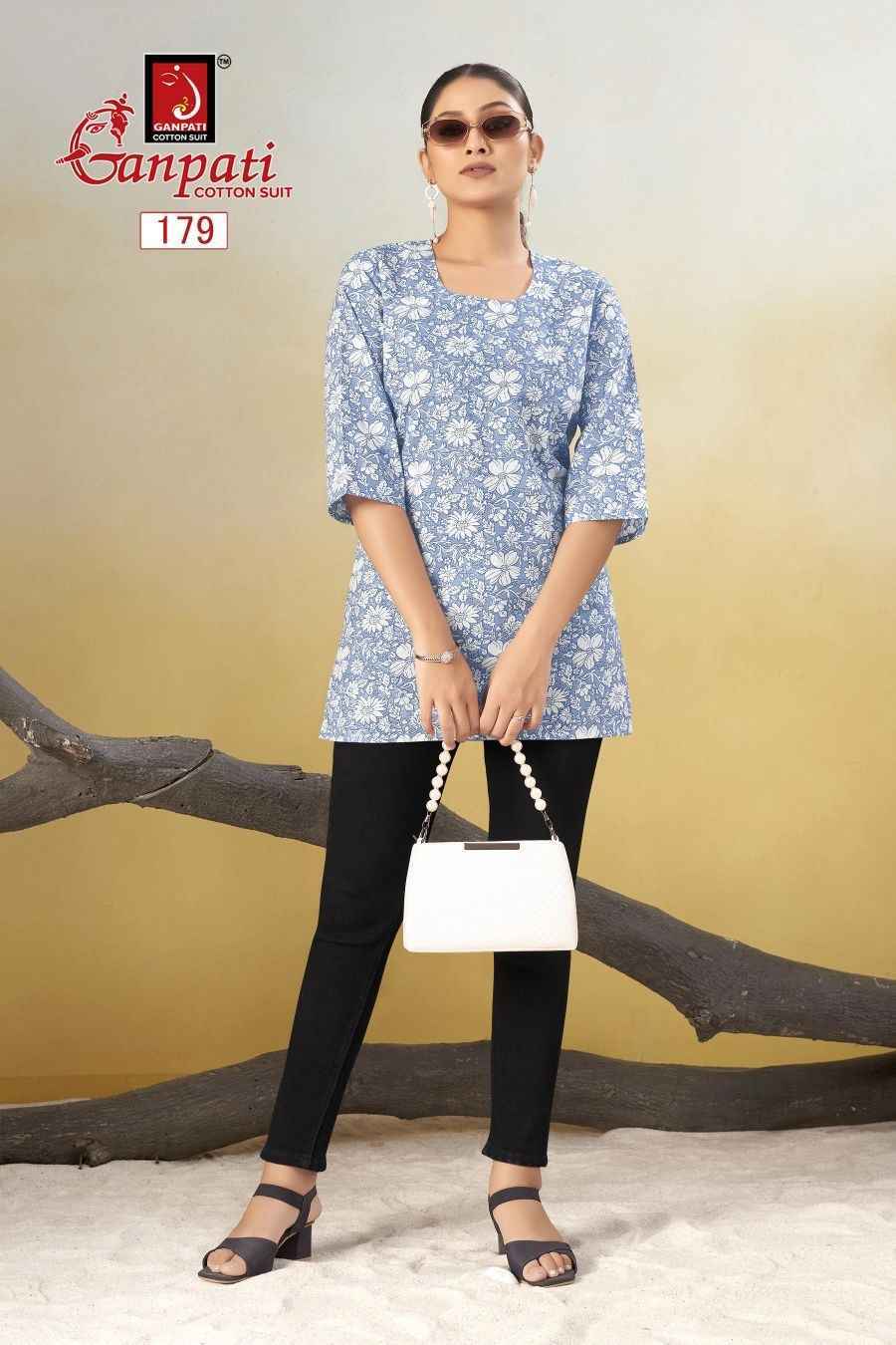 Ganpati Tarana Vol-2 Cotton Kurti (15 pcs Catalogue)