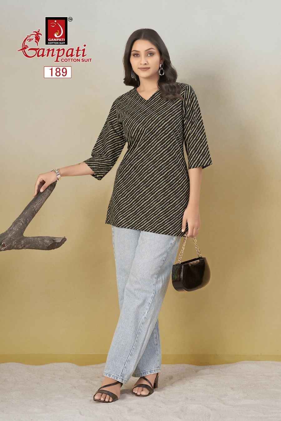 Ganpati Tarana Vol-2 Cotton Kurti (15 pcs Catalogue)