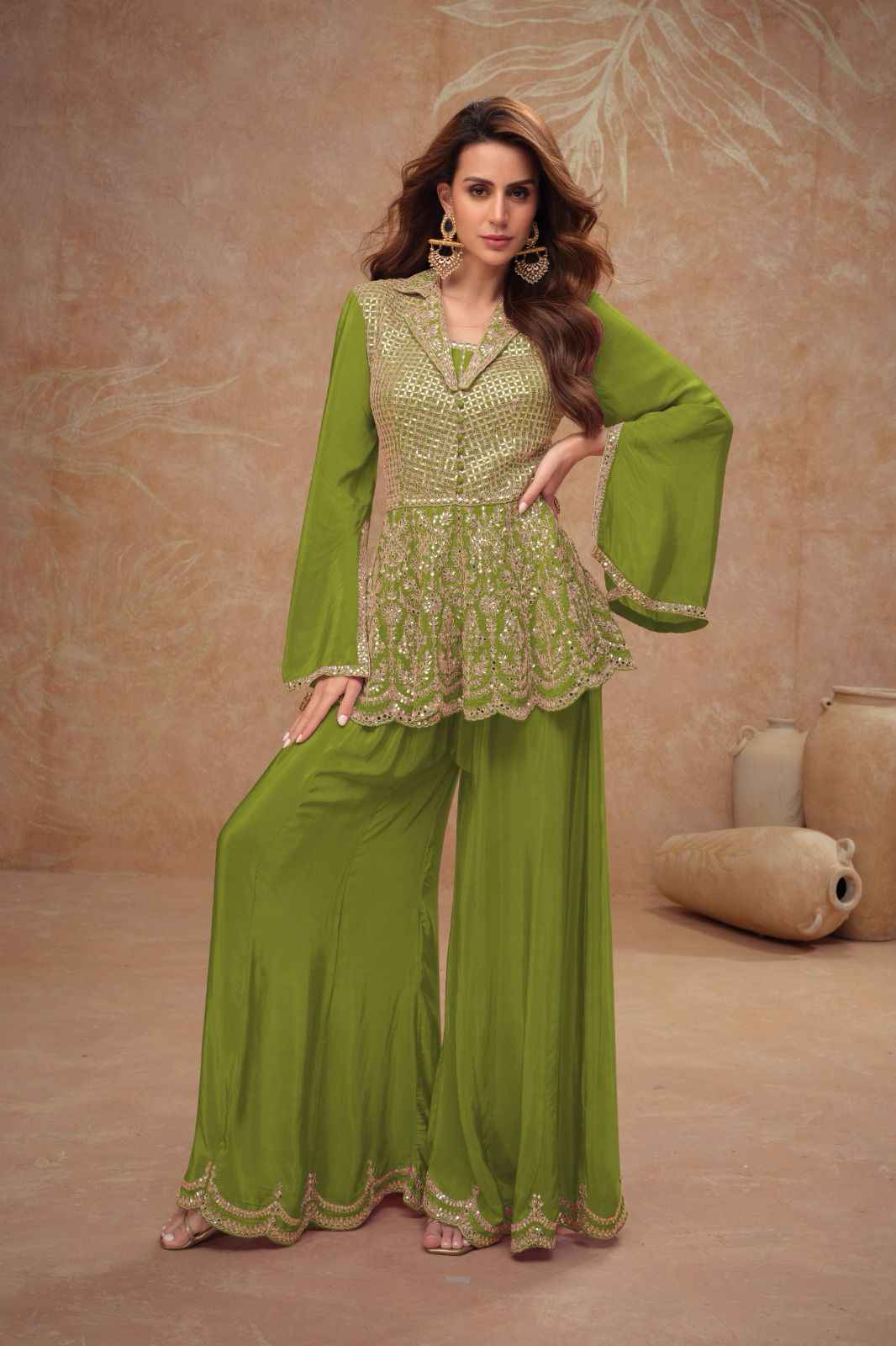 Gulkayra Designer Dilkash Readymade Chinon Dress 5 pcs Catalogue