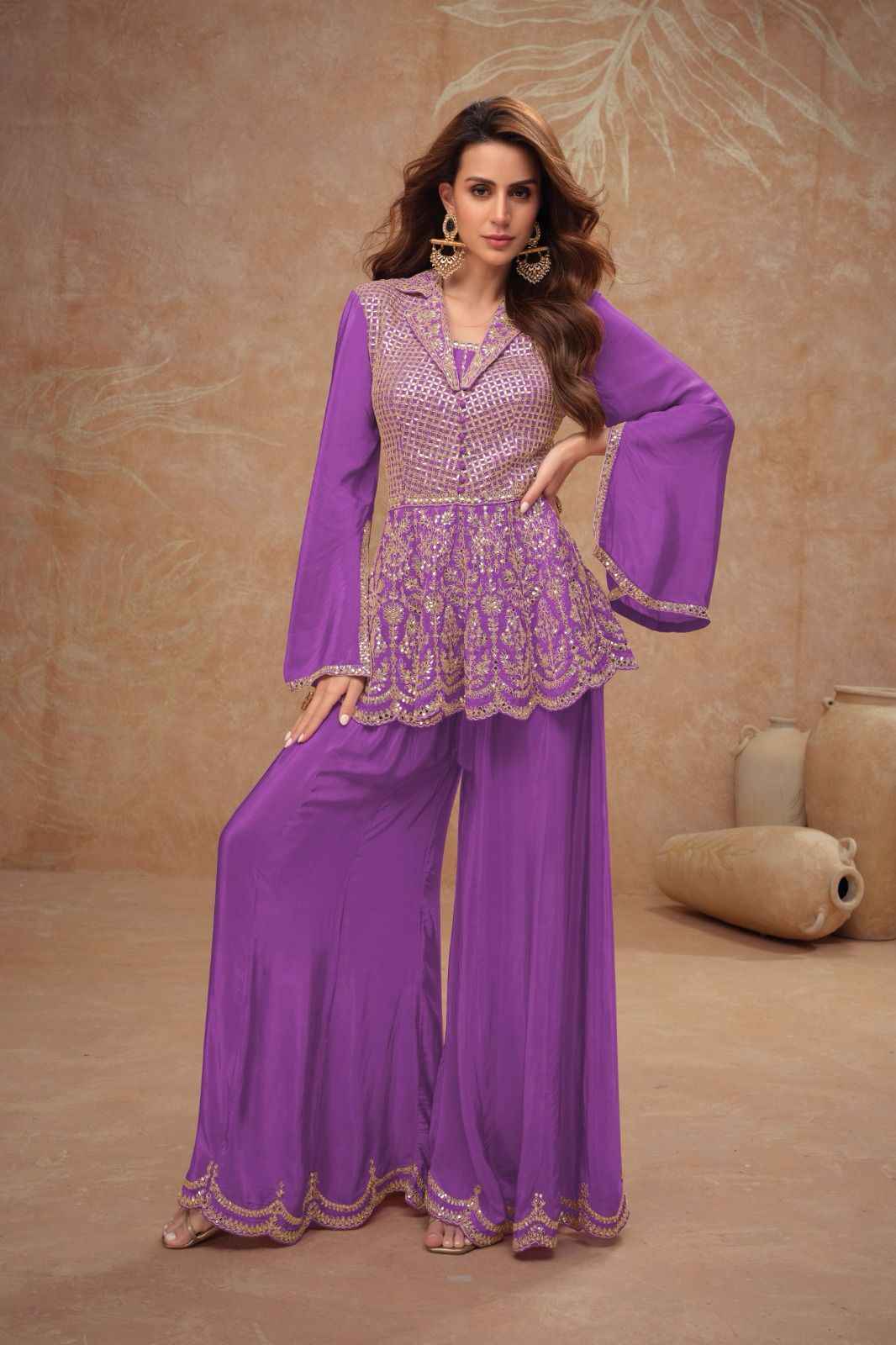 Gulkayra Designer Dilkash Readymade Chinon Dress 5 pcs Catalogue