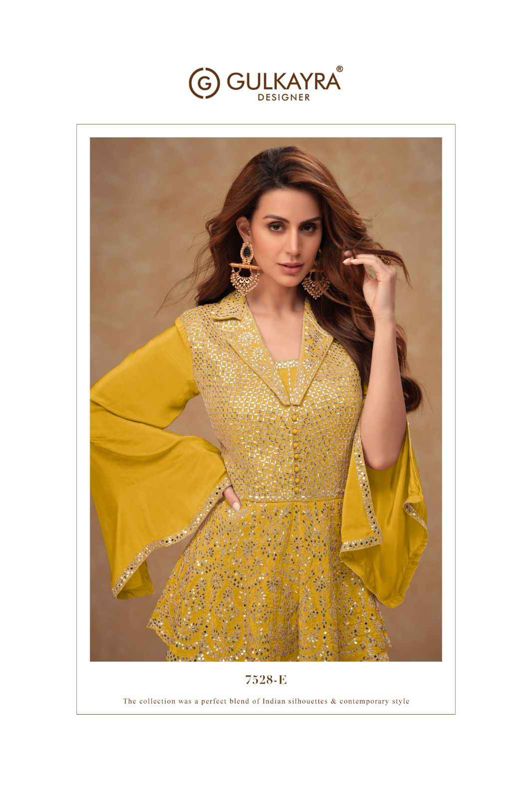 Gulkayra Designer Dilkash Readymade Chinon Dress 5 pcs Catalogue