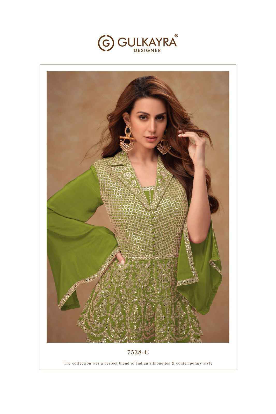 Gulkayra Designer Dilkash Readymade Chinon Dress 5 pcs Catalogue