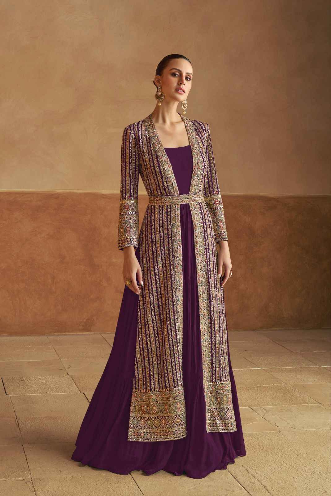 Gulkayra Designer Nabiya Readymade Georgette Dress 4 pcs Catalogue