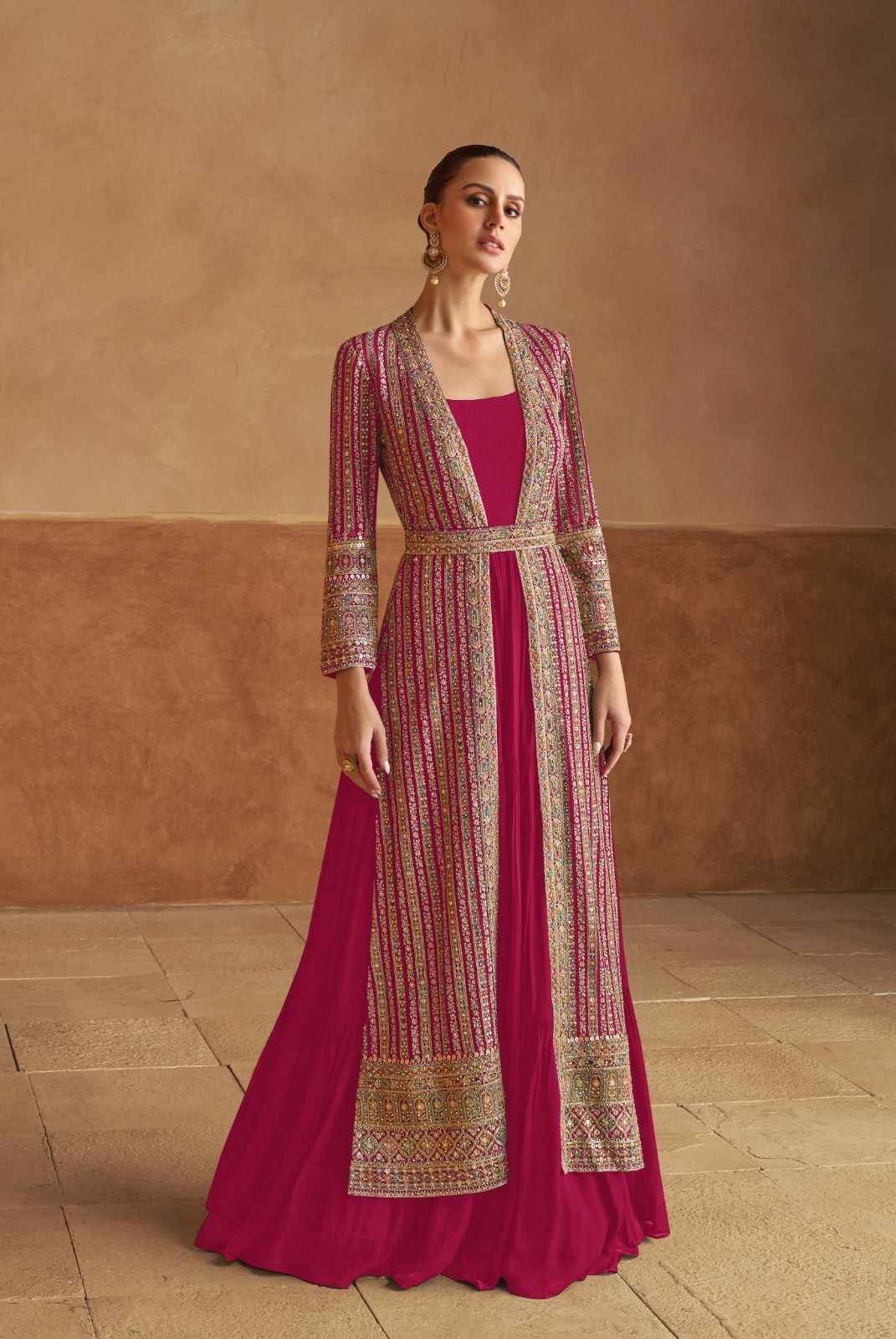 Gulkayra Designer Nabiya Readymade Georgette Dress 4 pcs Catalogue