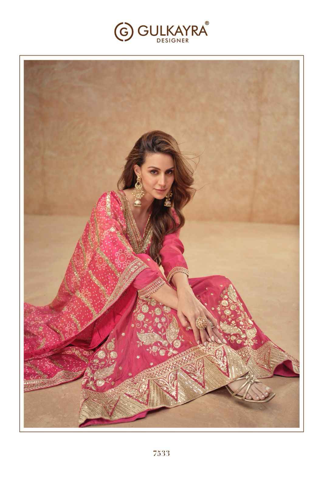 Gulkayra Designer Tisha Readymade Simar Silk Dress 3 pcs Catalogue