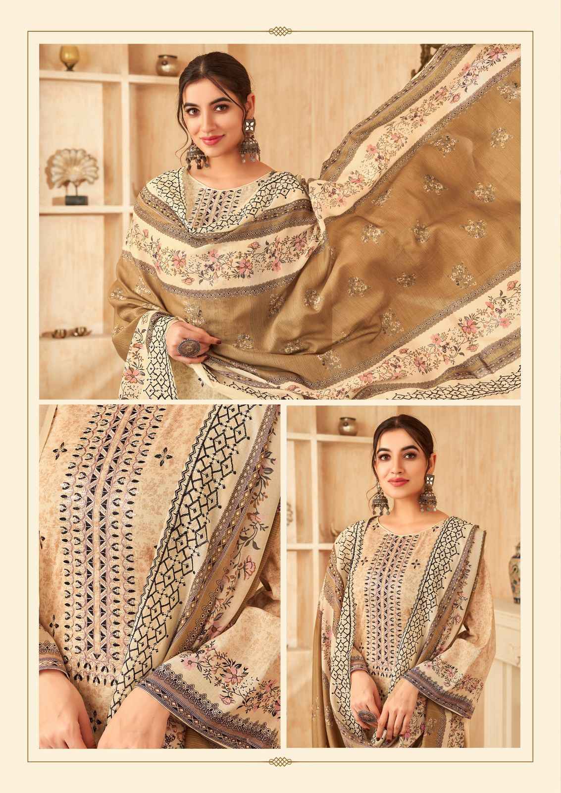 Gull Aahmed Farasha Cotton Dress Material 6 pcs Catalogue