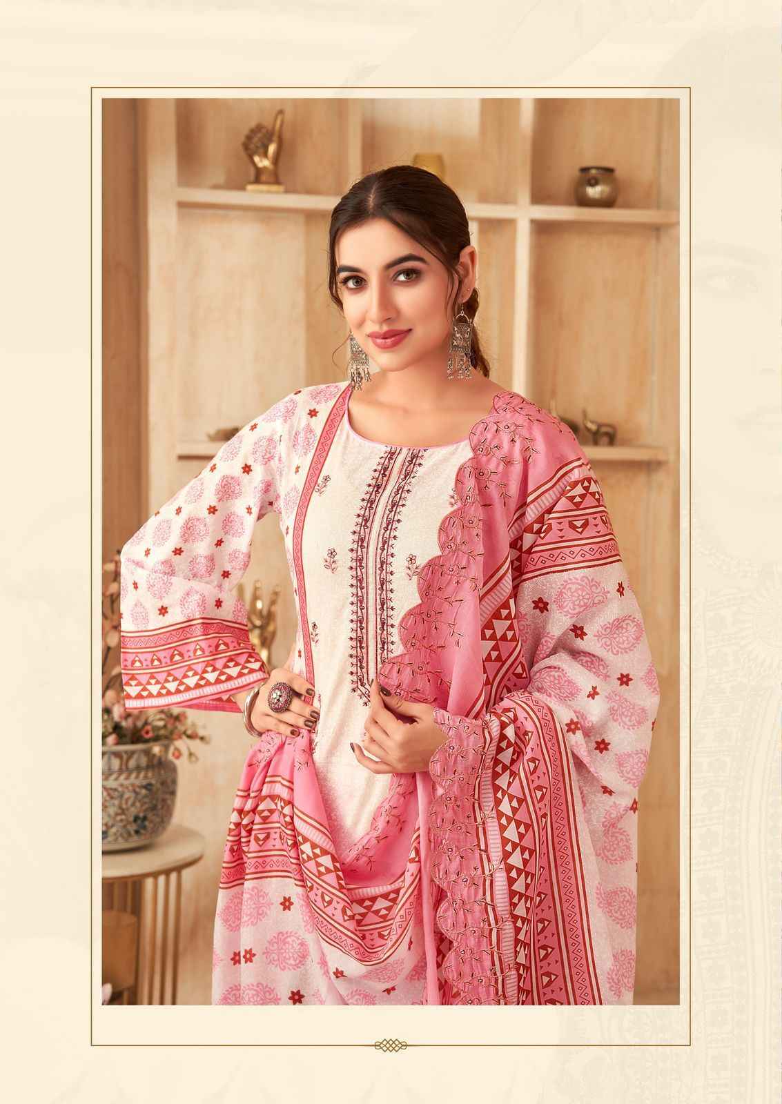 Gull Aahmed Farasha Cotton Dress Material 6 pcs Catalogue