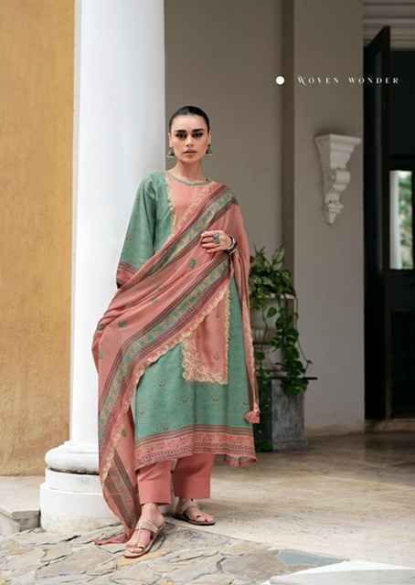 Gull Jee Israt Viscouse Musline Dress Material (6 pcs Catalogue)