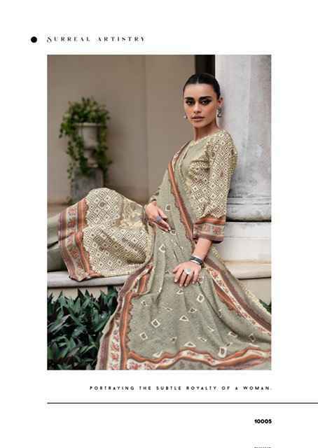 Gull Jee Israt Viscouse Musline Dress Material (6 pcs Catalogue)