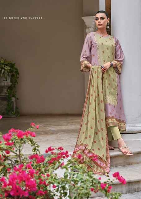 Gull Jee Israt Viscouse Musline Dress Material (6 pcs Catalogue)