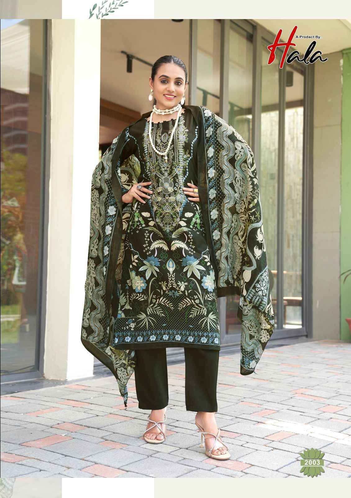 Hala Naira Vol-2 Cotton Dress Materail (8 pcs Catalogue)