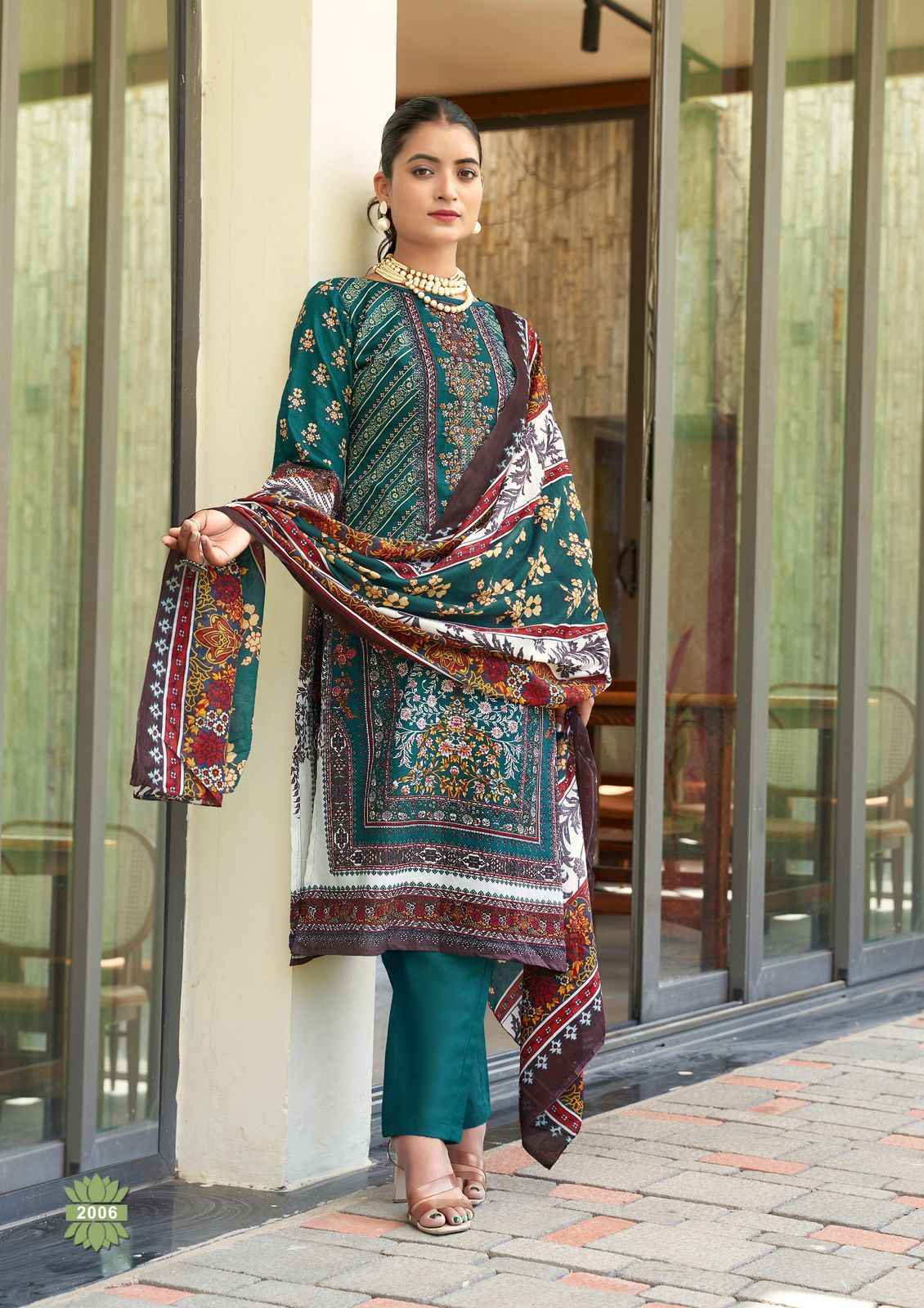 Hala Naira Vol-2 Cotton Dress Materail (8 pcs Catalogue)