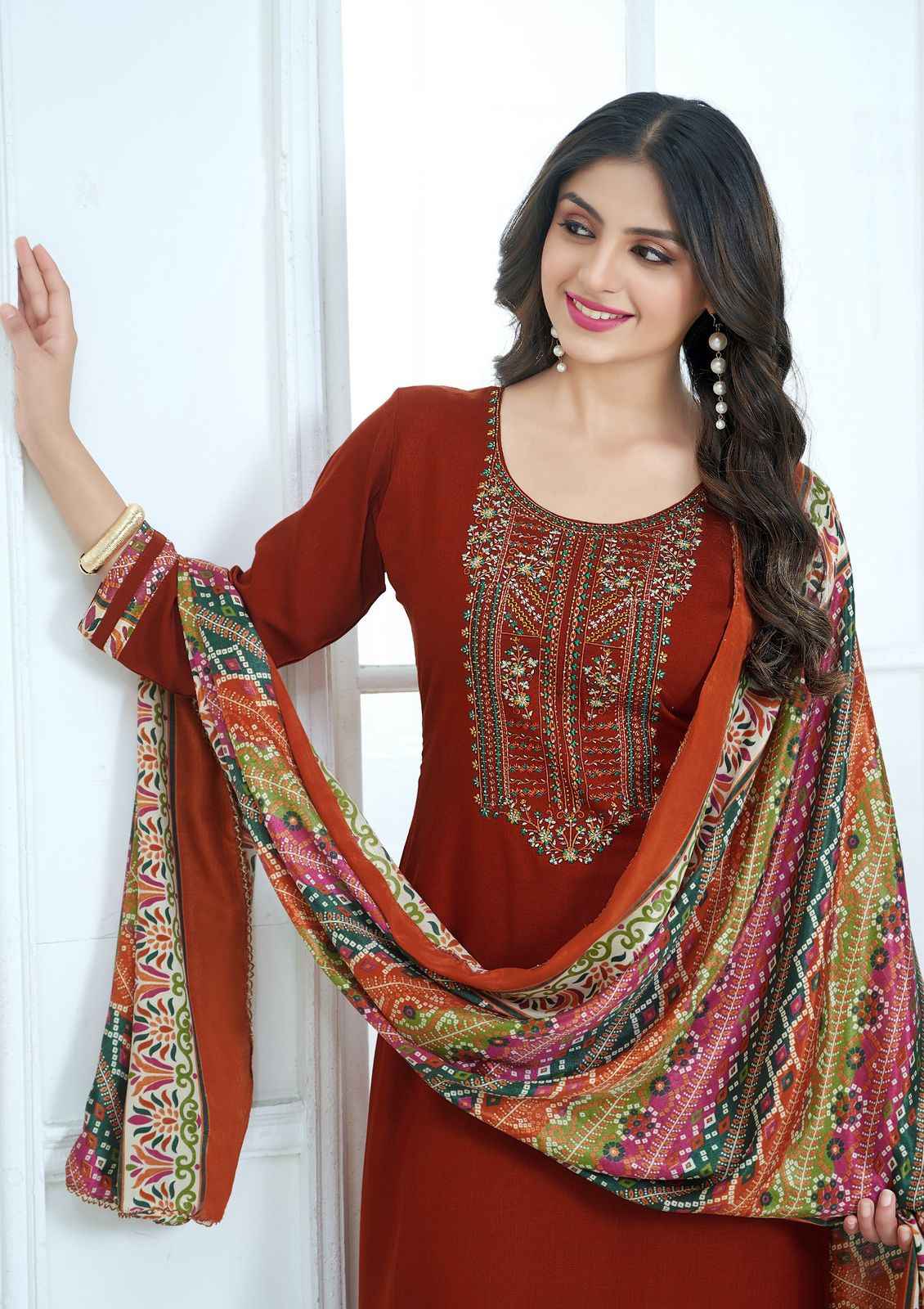 Hala Nigaar Vol 2 Rayon Dress Material 8 pcs Catalogue