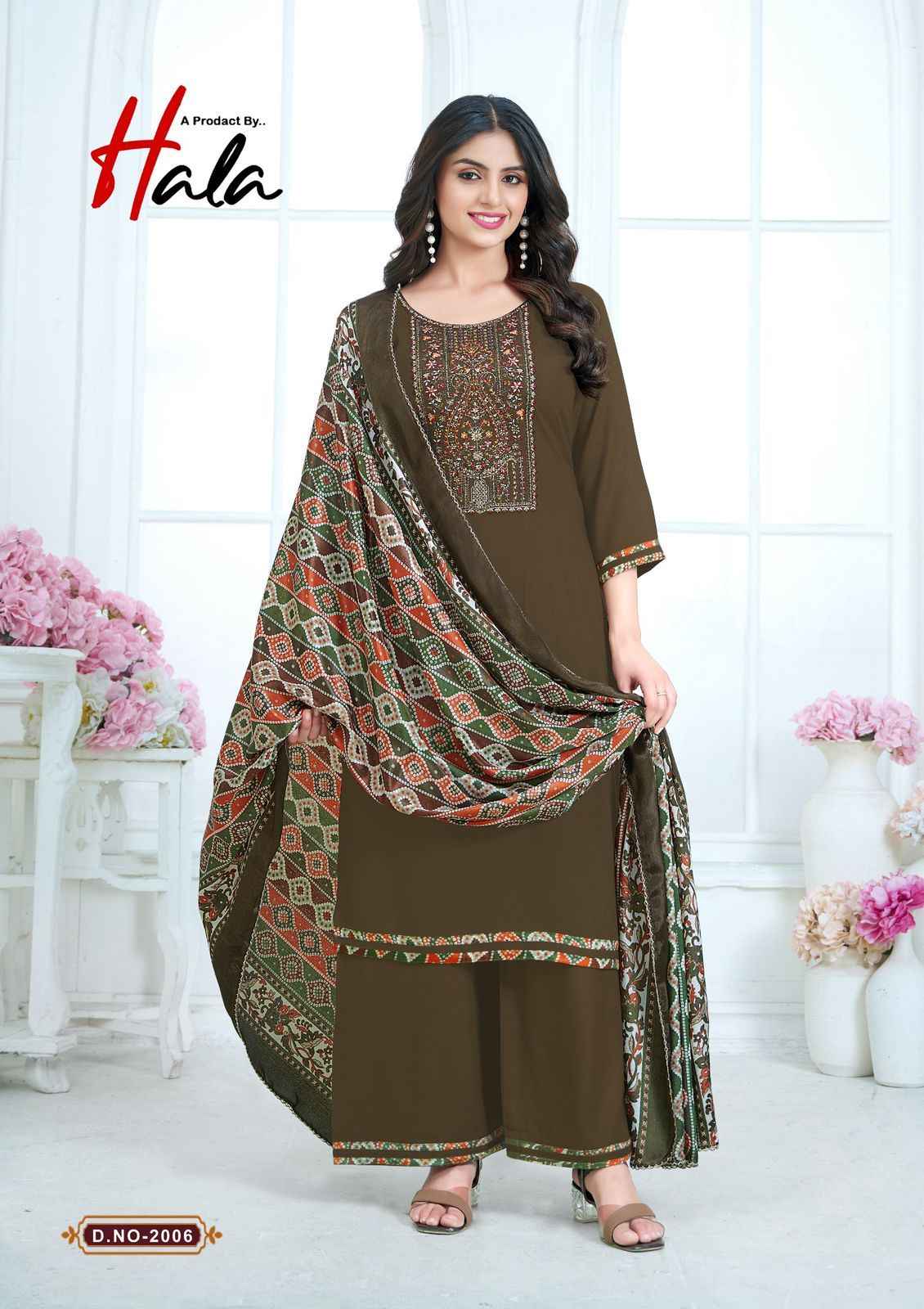 Hala Nigaar Vol 2 Rayon Dress Material 8 pcs Catalogue