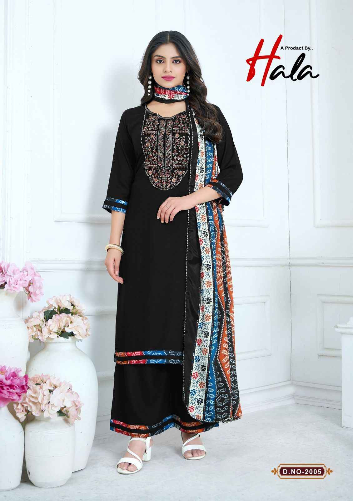 Hala Nigaar Vol 2 Rayon Dress Material 8 pcs Catalogue