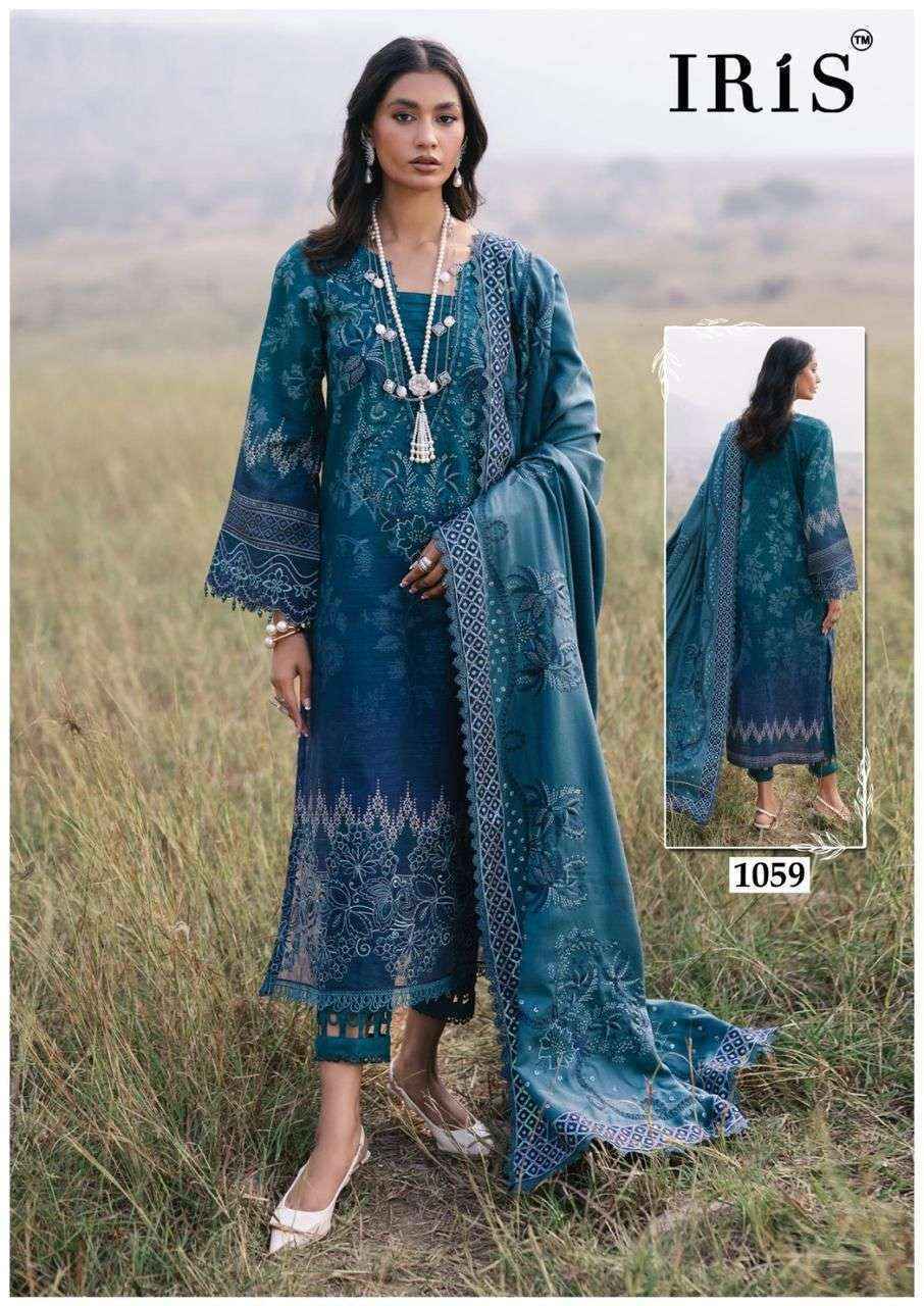 Iris Afsanah Vol-6 Cotton Dress Material (10 pcs Catalogue)