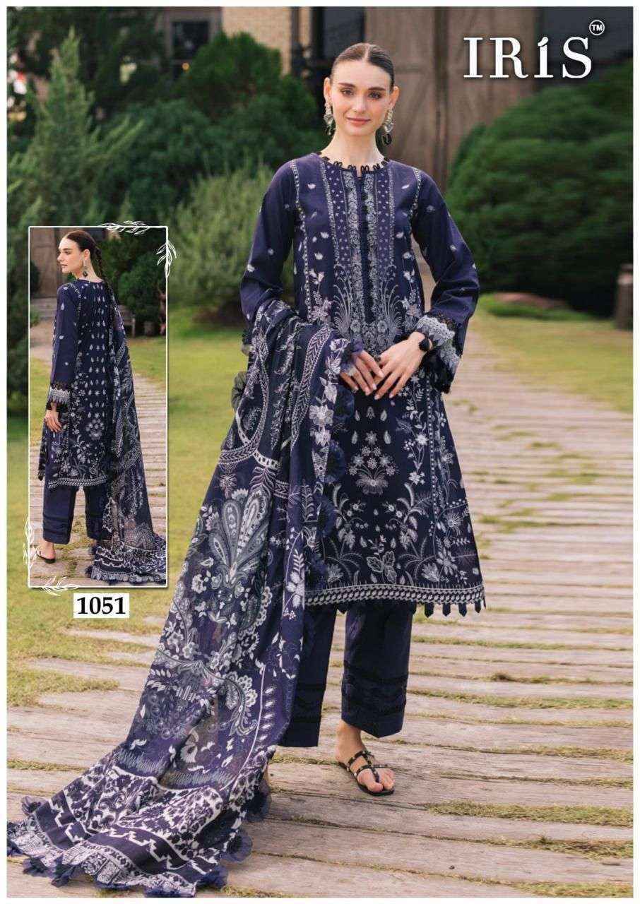Iris Afsanah Vol-6 Cotton Dress Material (10 pcs Catalogue)