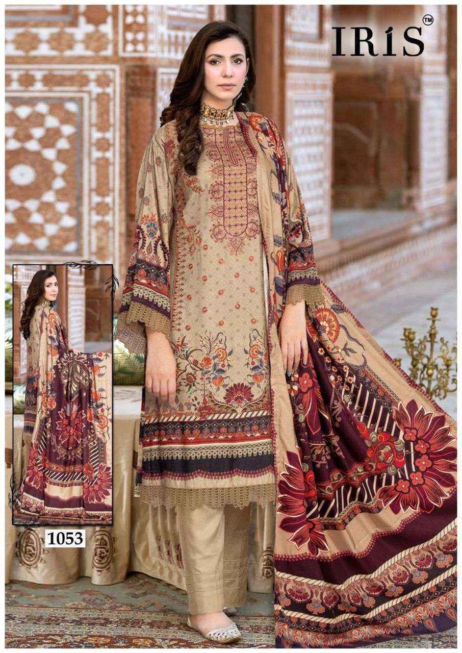 Iris Afsanah Vol-6 Cotton Dress Material (10 pcs Catalogue)