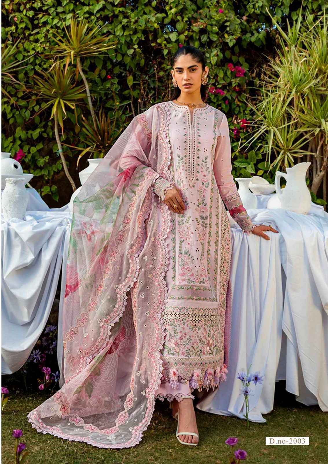 Jade Noor Aahmed Vol 2 Lawn Cotton Dress Material 6 pcs Catalogue