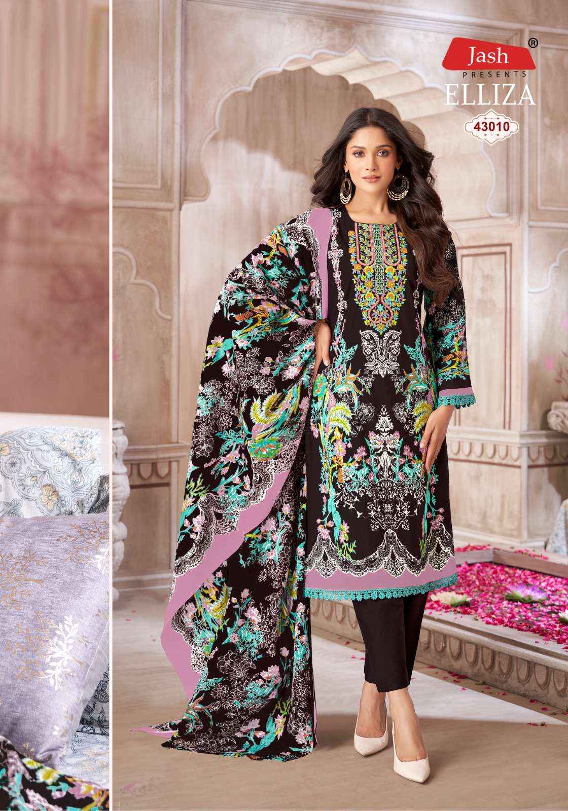 Jash Elliza Vol 43 Cotton Dress Material 10 pcs Catalogue