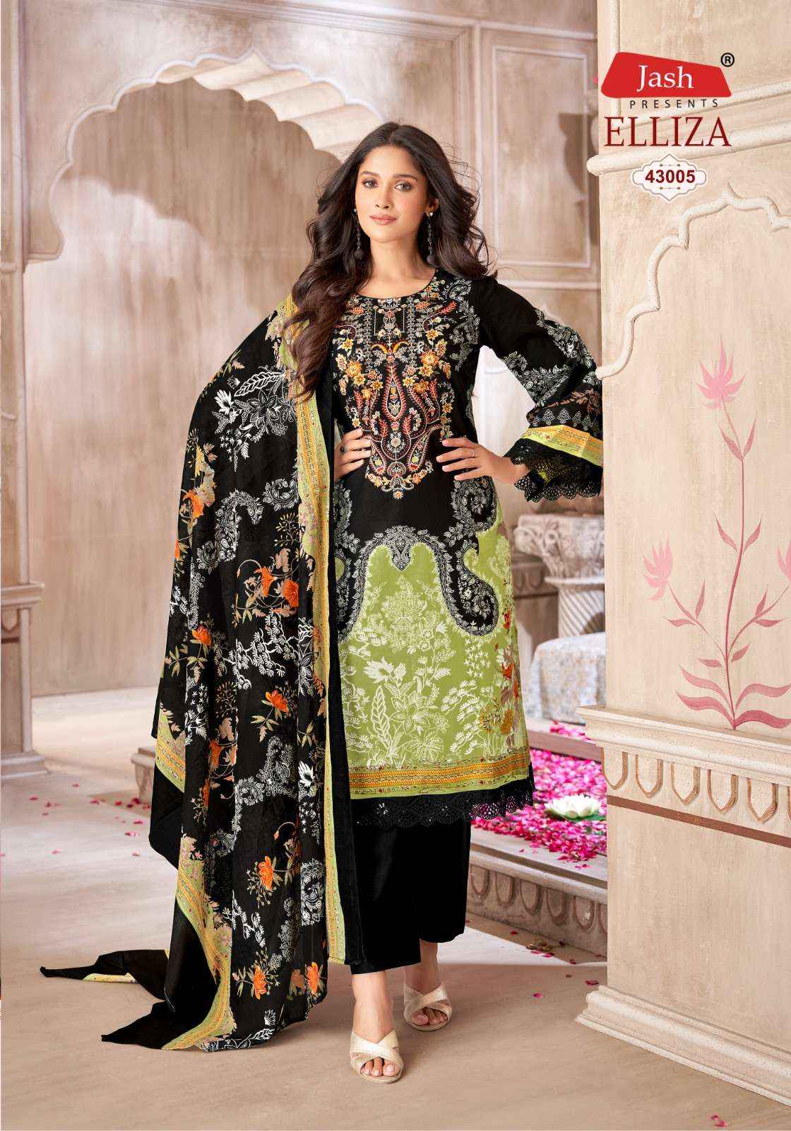 Jash Elliza Vol 43 Cotton Dress Material 10 pcs Catalogue