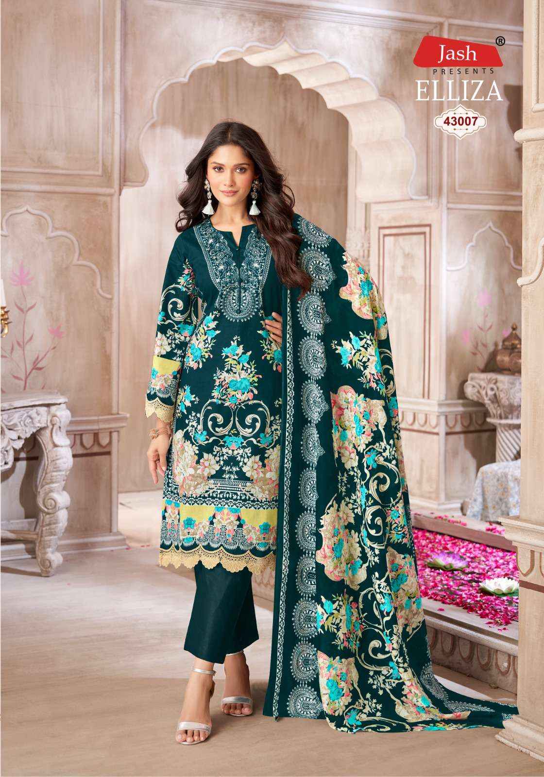 Jash Elliza Vol 43 Cotton Dress Material 10 pcs Catalogue