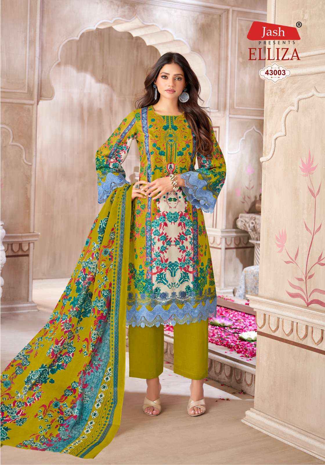 Jash Elliza Vol 43 Cotton Dress Material 10 pcs Catalogue