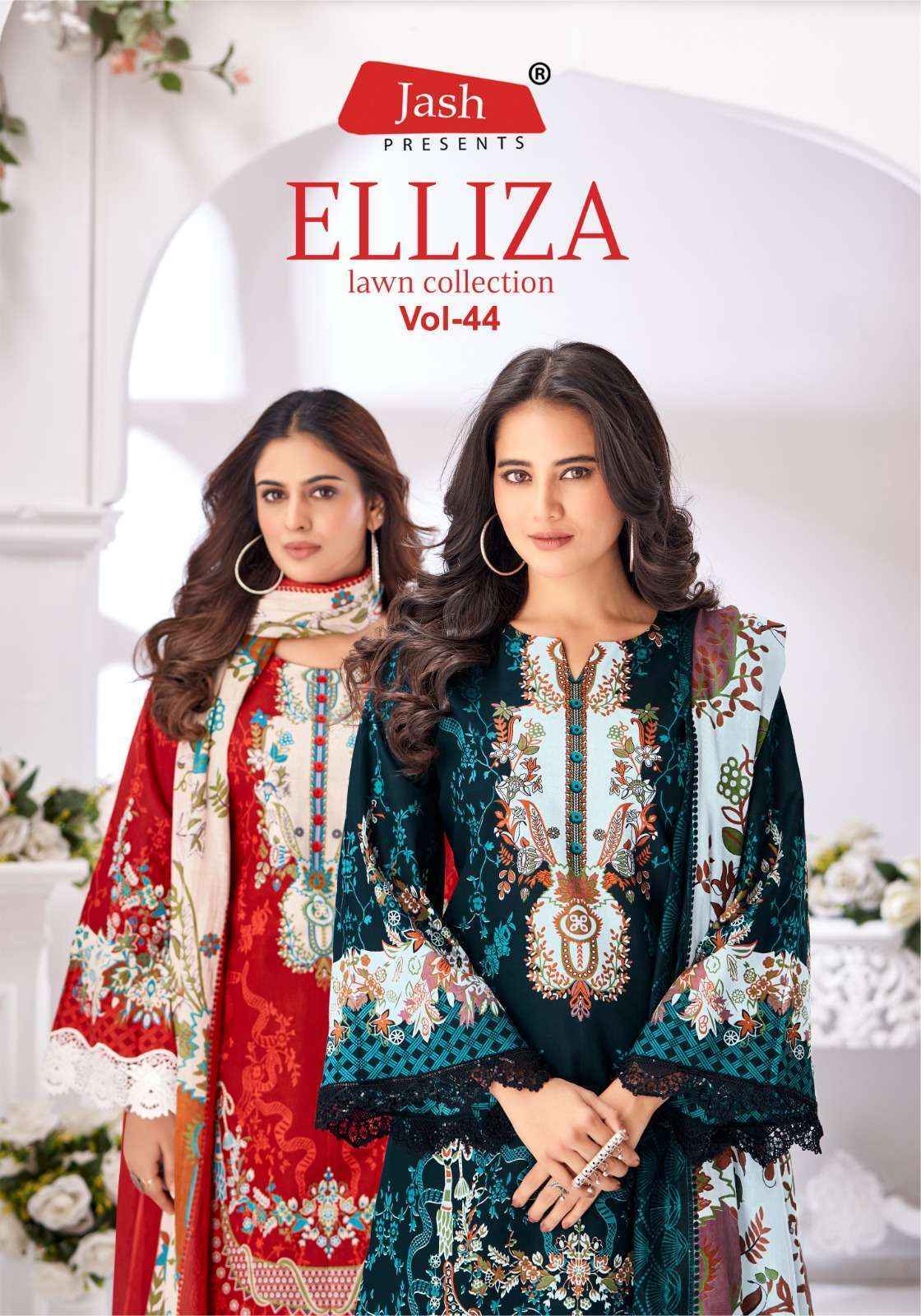 Jash Elliza Vol-44 Cotton Dress Material (10 pcs Catalogue)