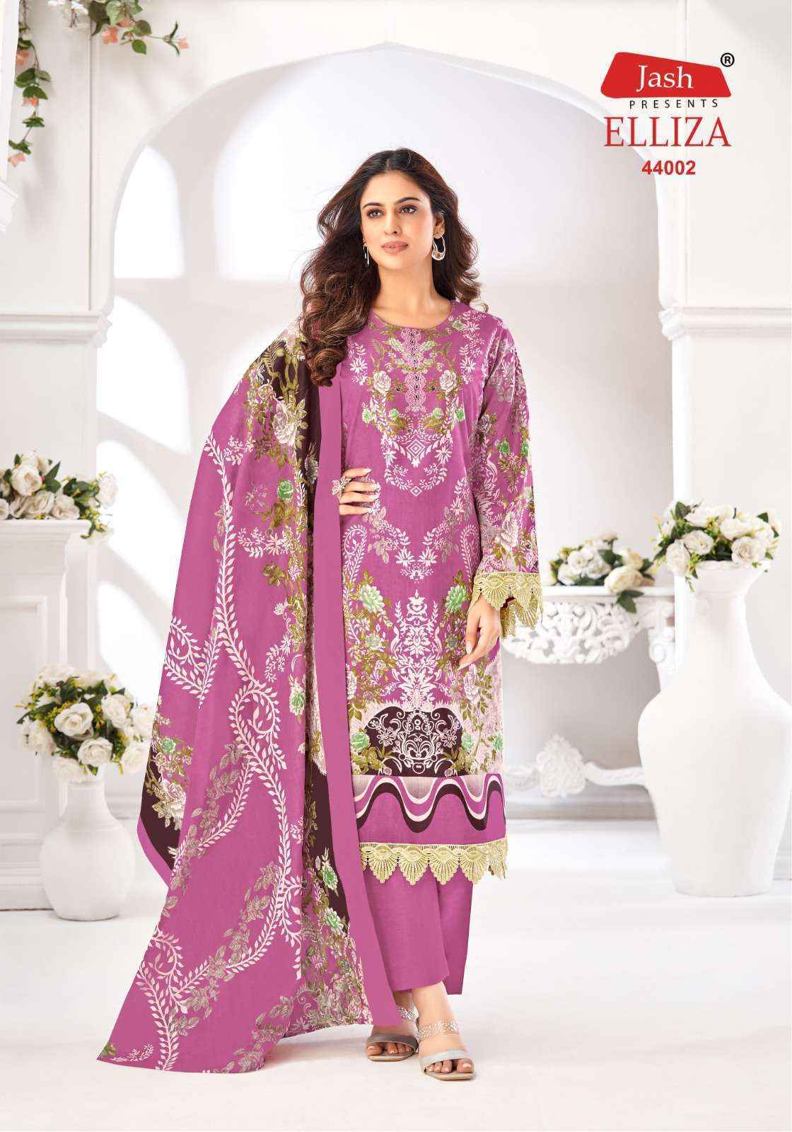 Jash Elliza Vol-44 Cotton Dress Material (10 pcs Catalogue)