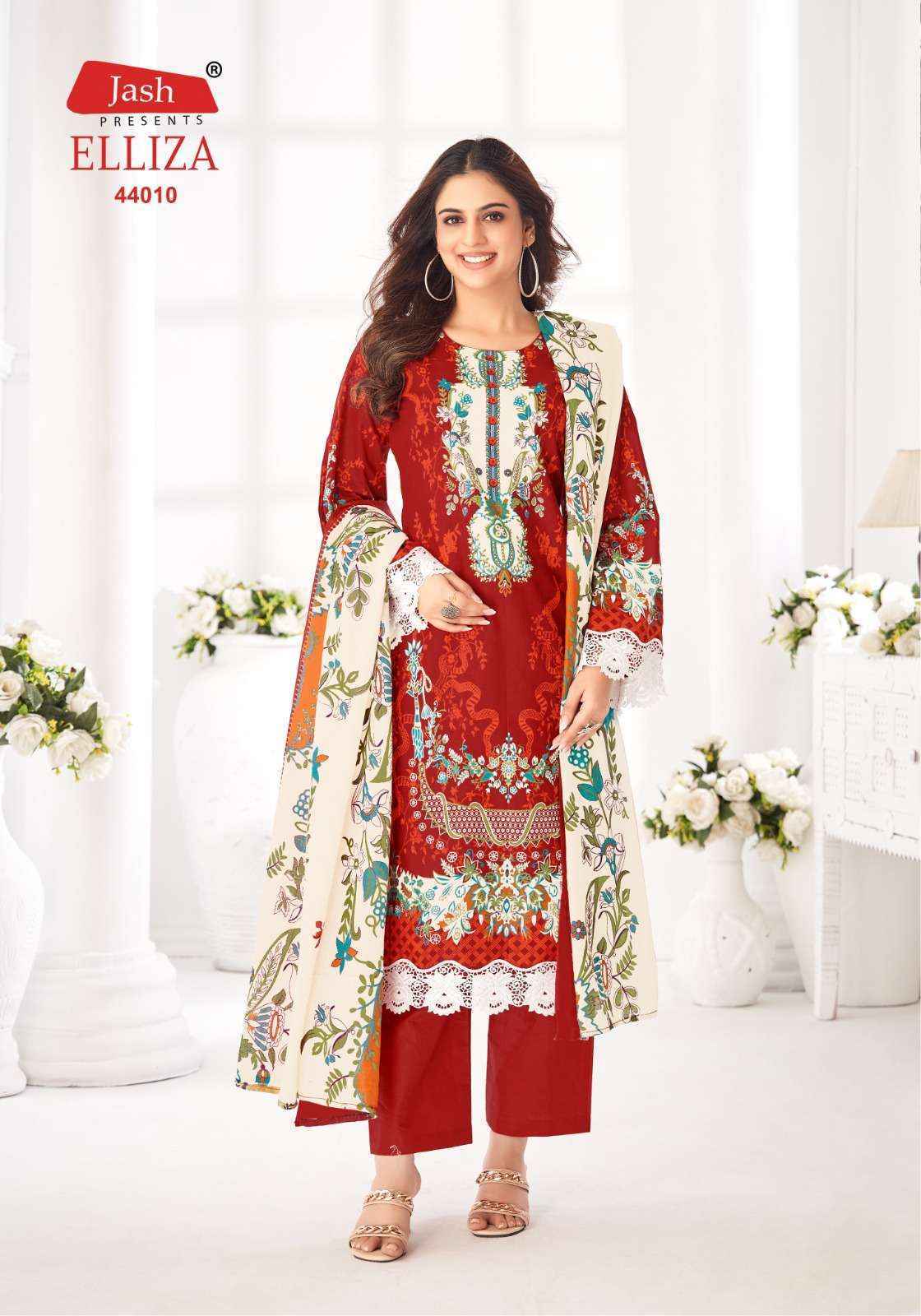Jash Elliza Vol-44 Cotton Dress Material (10 pcs Catalogue)
