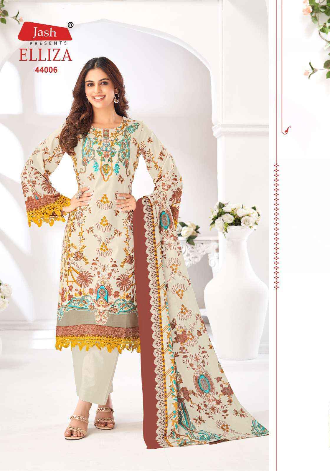 Jash Elliza Vol-44 Cotton Dress Material (10 pcs Catalogue)