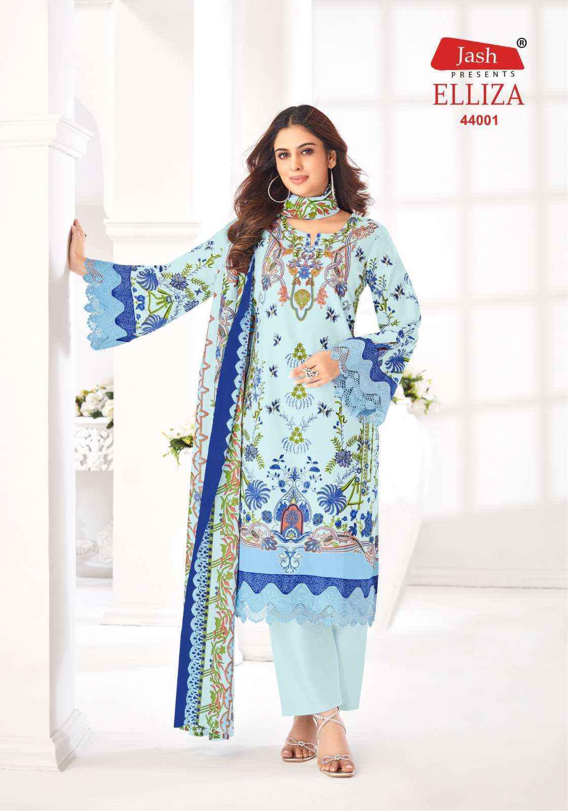 Jash Elliza Vol-44 Cotton Dress Material (10 pcs Catalogue)