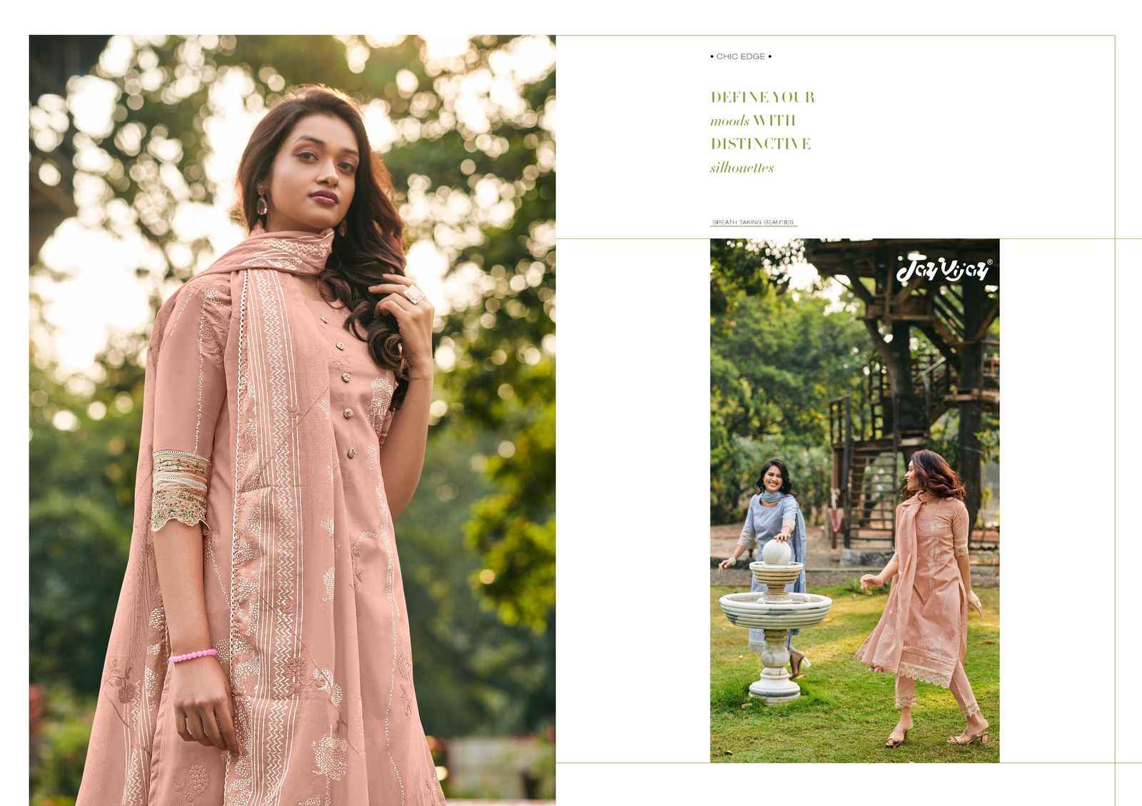 Jay Vijay Luka Chhupi Cotton Dress Material 7 pcs Catalogue