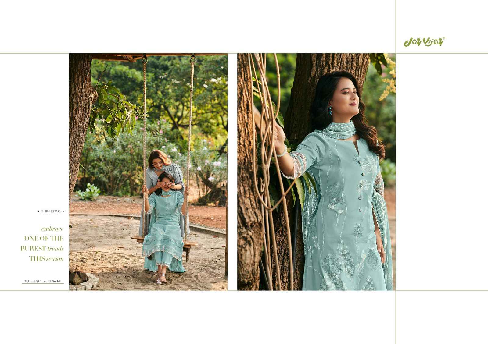 Jay Vijay Luka Chhupi Cotton Dress Material 7 pcs Catalogue