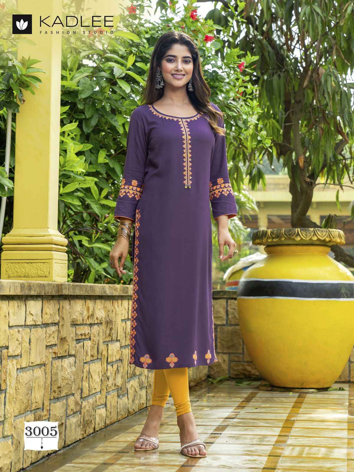 Kadlee Chanchal Rayon Kurti (6 pcs Catalogue)
