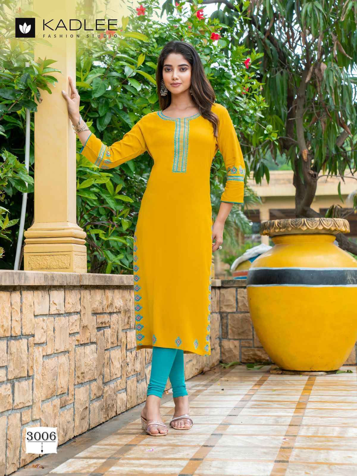 Kadlee Chanchal Rayon Kurti (6 pcs Catalogue)
