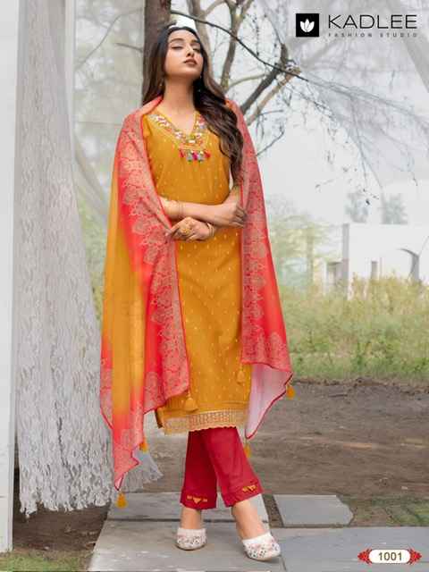 Kadlee Divaine Vetican Kurti Combo 6 pcs Catalogue