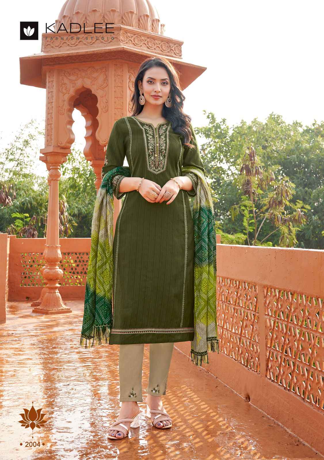 Kadlee Kesar Viscouse Kurti Combo 4 pcs Catalogue