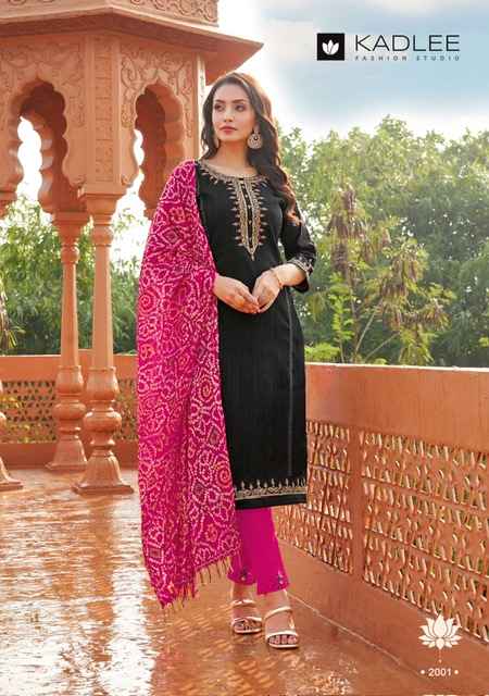 Kadlee Kesar Viscouse Kurti Combo 4 pcs Catalogue