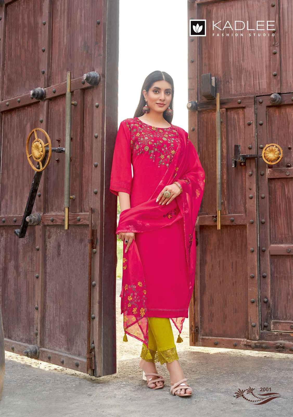 Kadlee Shivani Viscouse Kurti Combo 5 pcs Catalogue