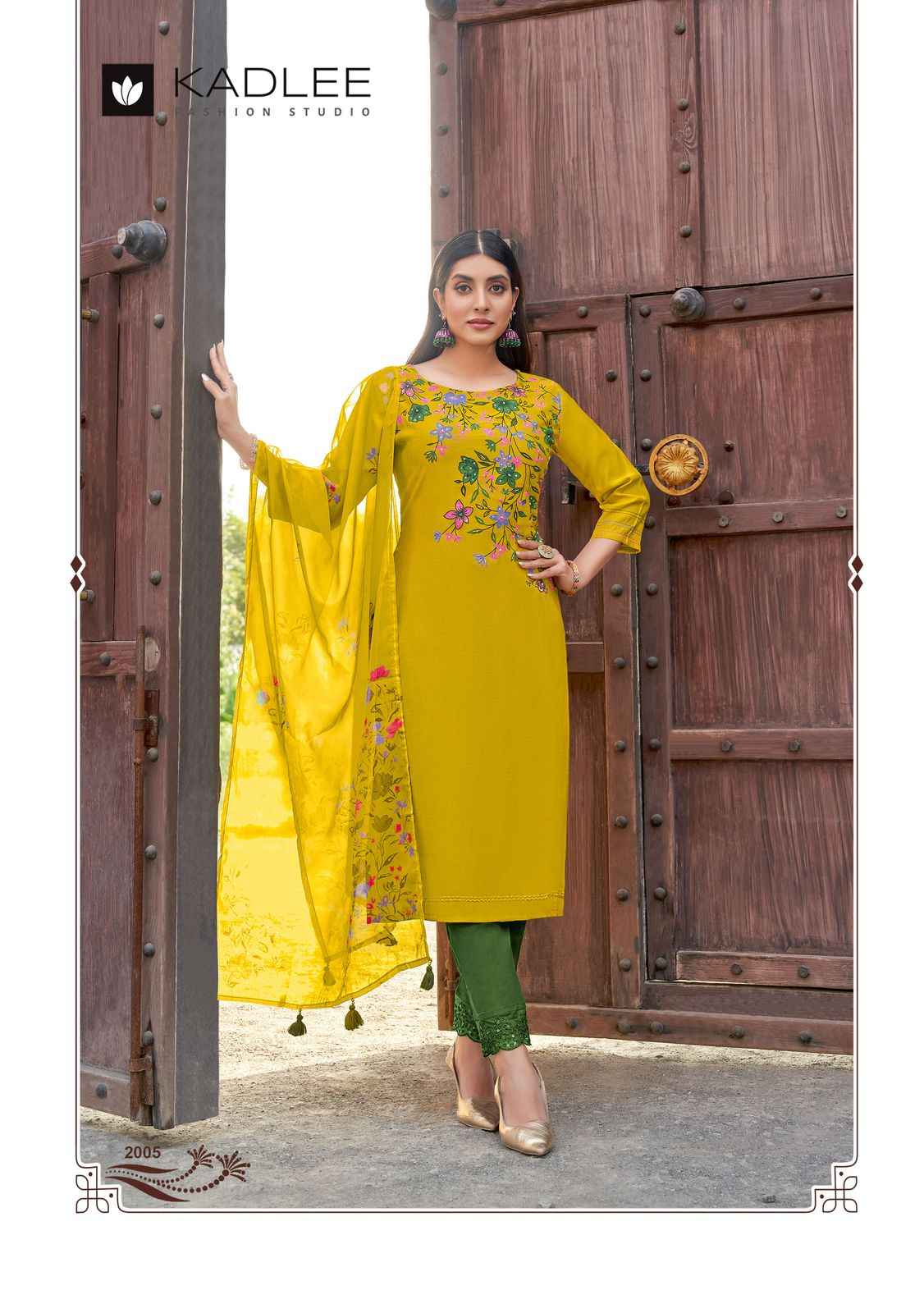 Kadlee Shivani Viscouse Kurti Combo 5 pcs Catalogue