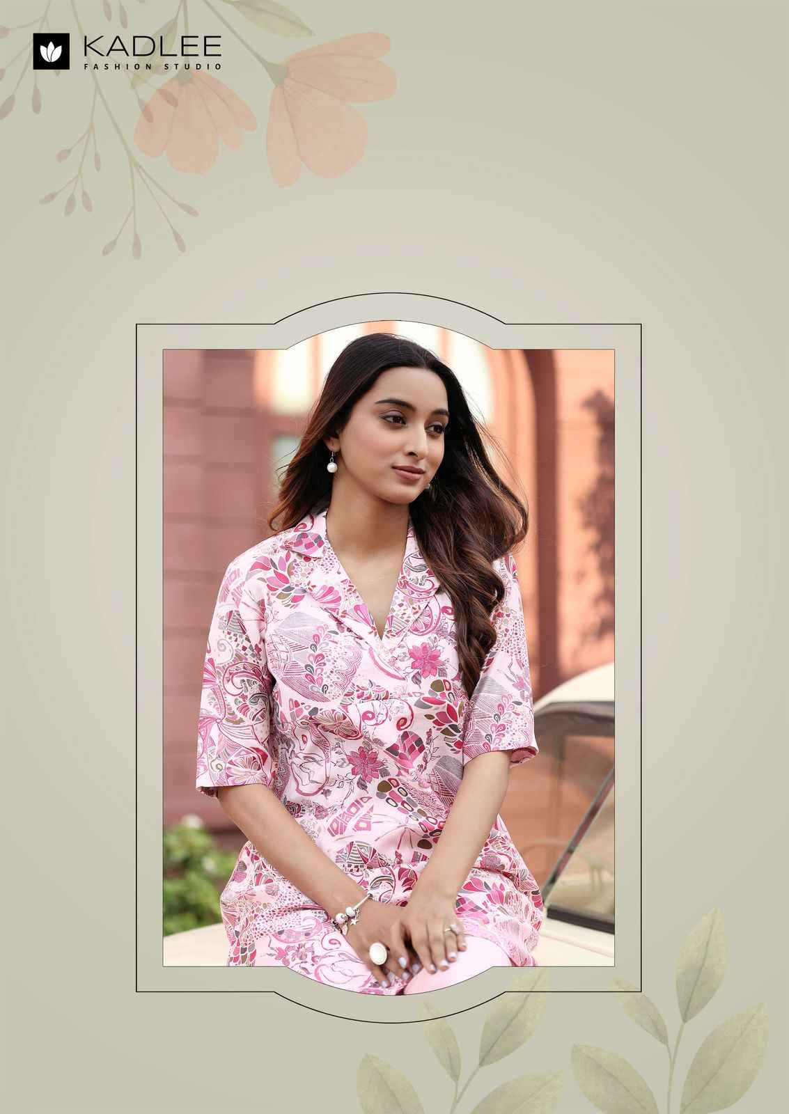 Kadlee Vrunda Vetican Co ord Set 4 pcs Catalogue