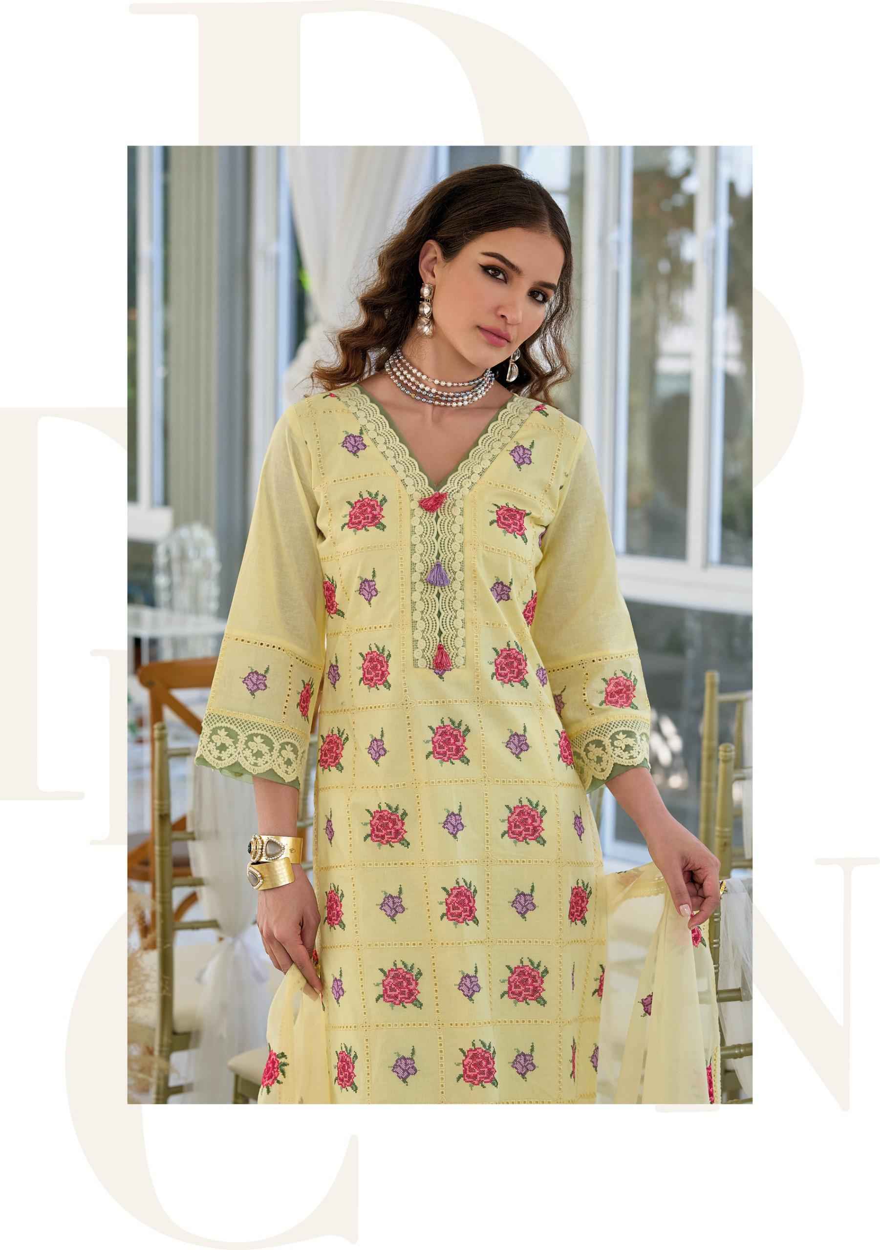 Kailee Fashion Masque Cotton Kurti Combo 4 pcs Catalogue