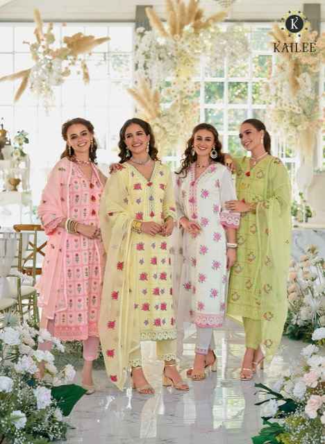 Kailee Fashion Masque Cotton Kurti Combo 4 pcs Catalogue