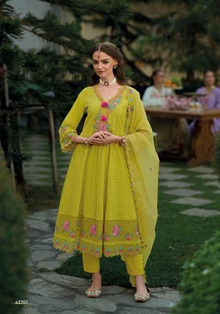 Kailee Fashion Nazm Cotton Readymade Suit (4 pcs Catalogue)