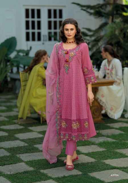 Kailee Fashion Nazm Cotton Readymade Suit (4 pcs Catalogue)