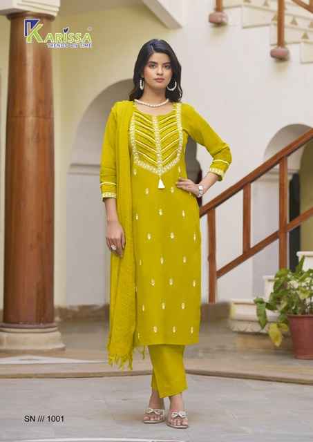 Karissa Samaira Cotton Kurti Combo 4 pcs Catalogue