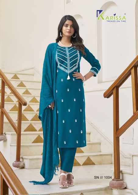 Karissa Samaira Cotton Kurti Combo 4 pcs Catalogue